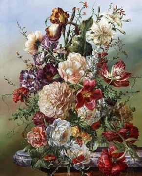 Classical Flowers Painting - fl049E flowers